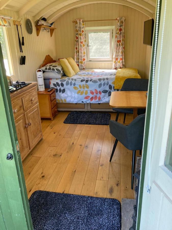 Charming Tranquil Shepherds Hut With Lakeside Balcony 'Roach' Uckfield Eksteriør billede